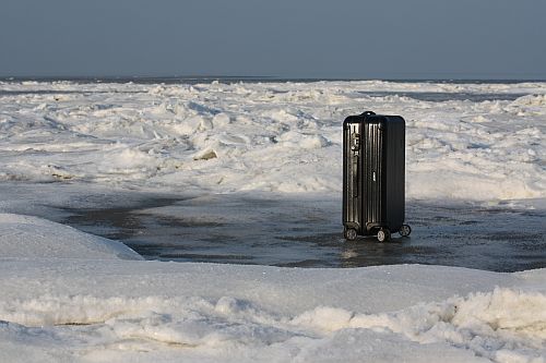 Rimowa Salsa im Schnee